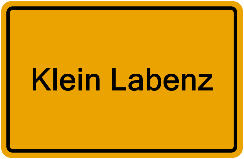 Handelsregisterauszug Klein Labenz